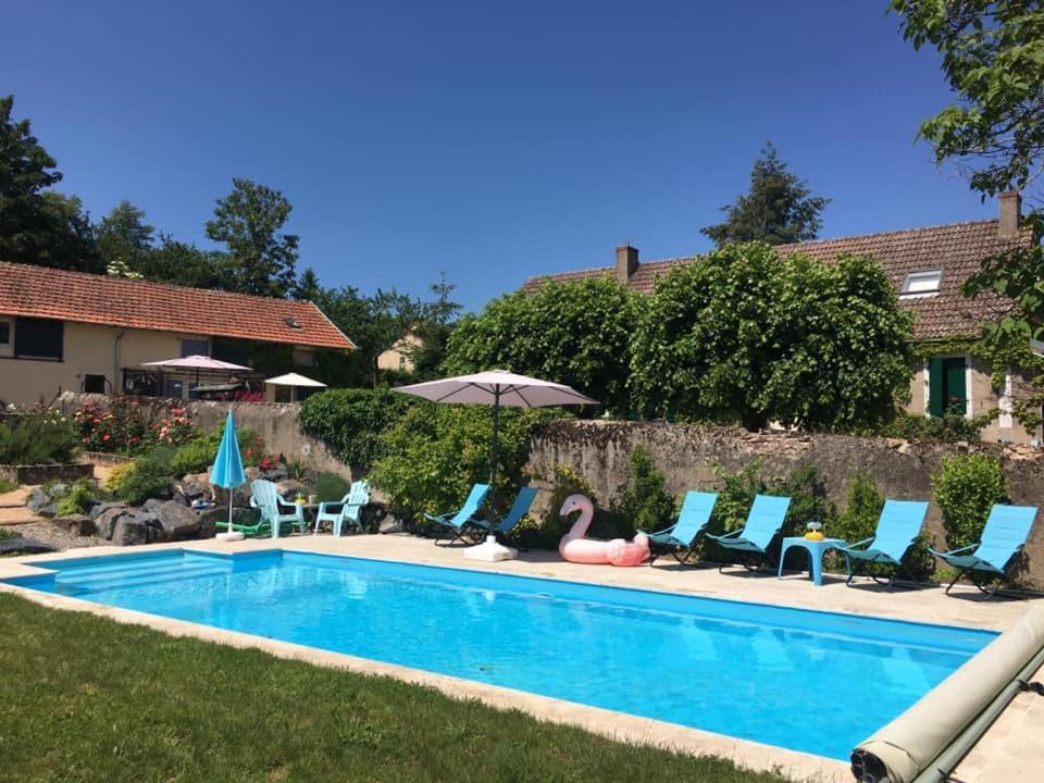 Gites La Tourelle Uxeau Exteriör bild